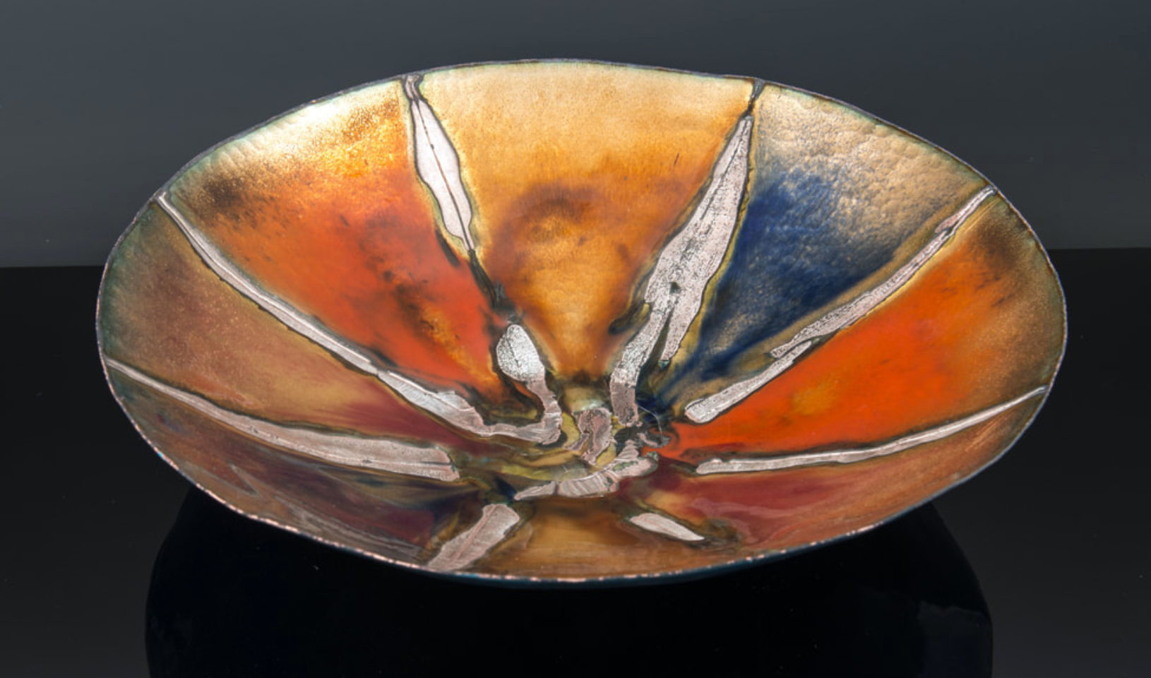 How did you do that? The making of a Eutectic fired Enamel Bowl.