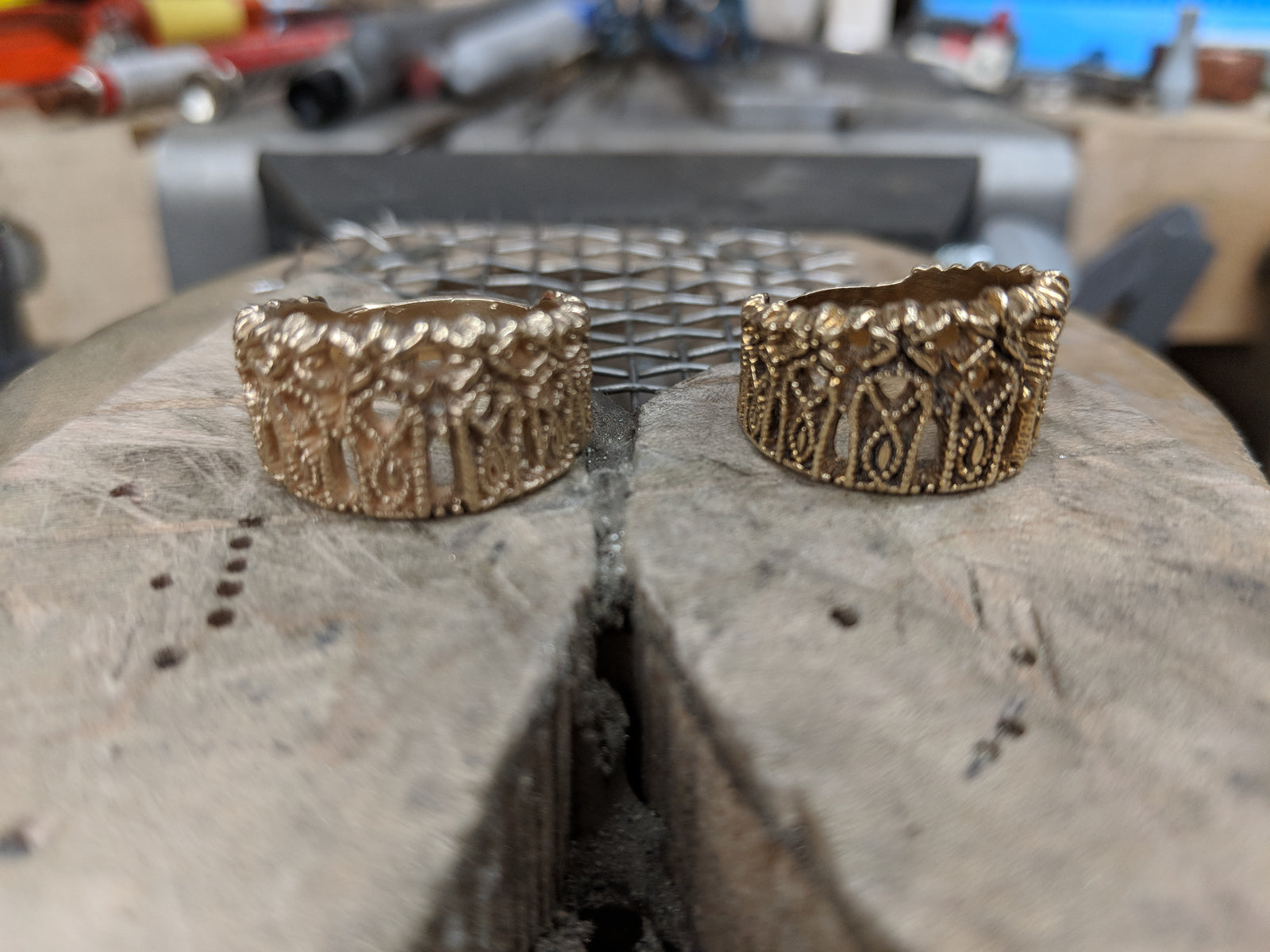 Creating Copies with a lost wax process... casting in Gold and Bronze