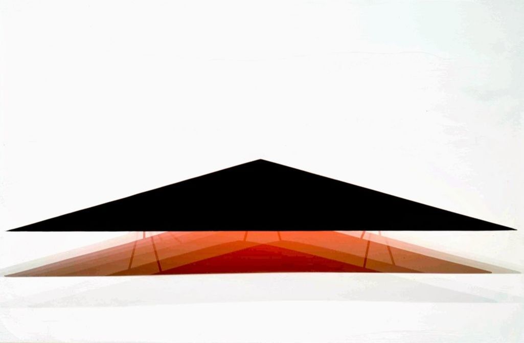 Curves steel and wood Wall Sculpture