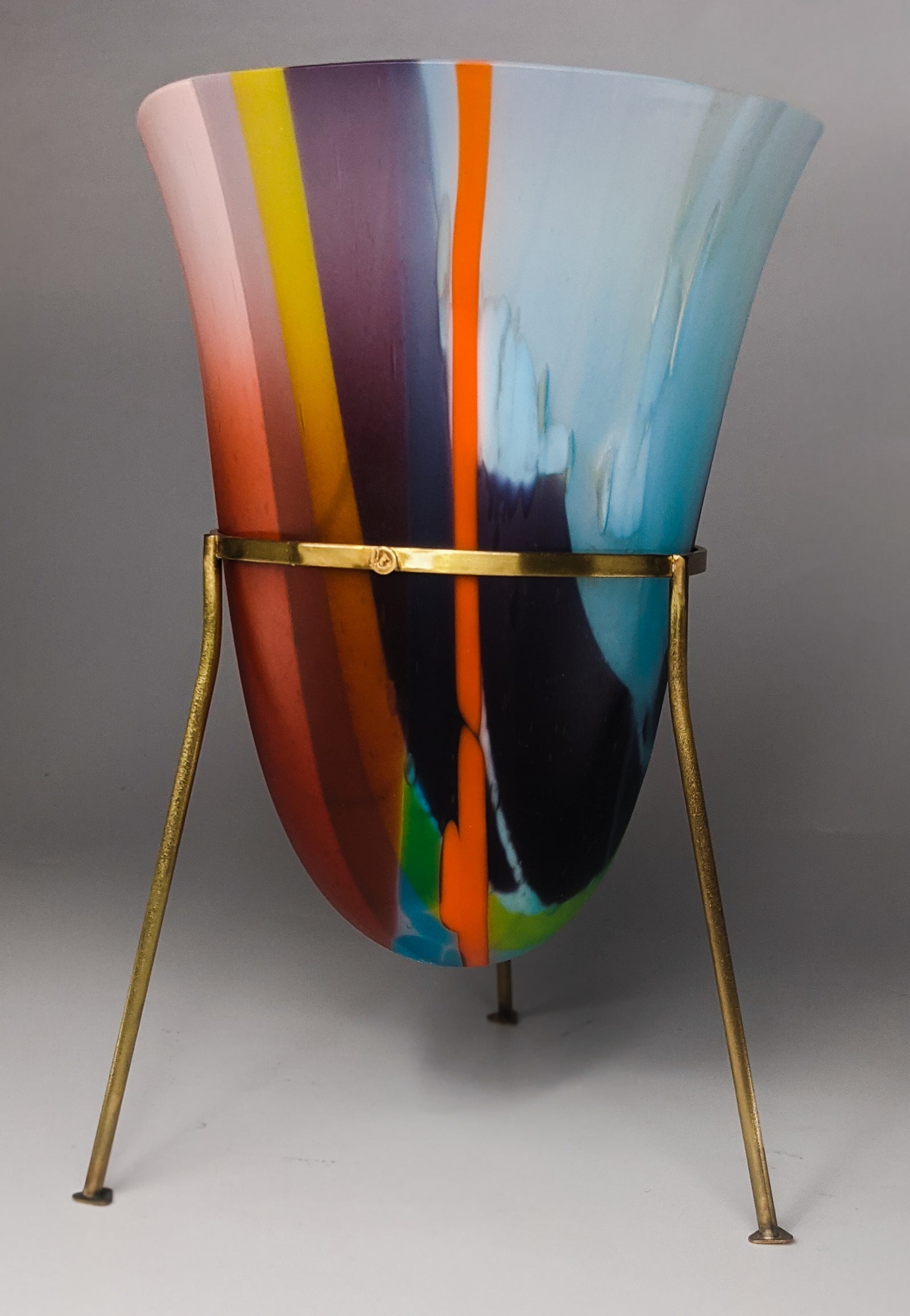 Spring Sky Glass Vessel